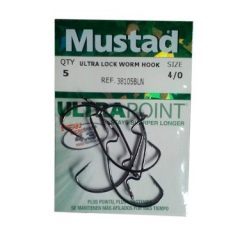 Anzuelo Mustad  N4-0 38105bln Qty5