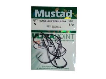 Anzuelo Mustad  N4-0 38105bln Qty5