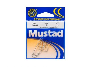 Anzuelo Mustad N2 34007 Triple Qty10