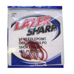 Anzuelo Eagle Claw Lazer Sharp Hook L1rg-1/0 Qty8