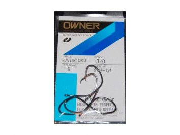 Anzuelo Owner 5114-131 Saltwater Hooks 5pk
