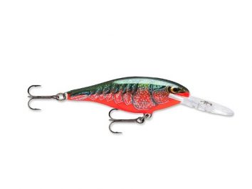 Carnada Rapala  Sr-5 Sr05rcw Shad Rap Red Crawdad